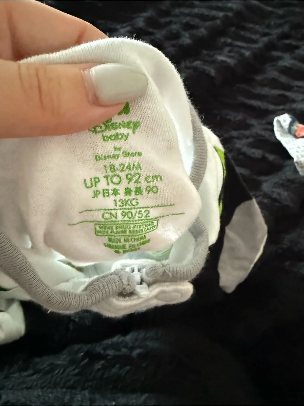 Disney footie pajama